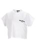 Balmain 100% Cotton White Balmain Crop Top in White Size L - photo 1