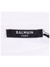 Balmain 100% Cotton White Balmain Crop Top in White Size L - photo 4
