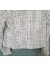 Draper James Checkered-gingham White Black Blazer Size M - photo 6