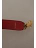 Dolce & Gabbana Basic 100% Leather Solid Brown Brown Python Leather Studded Shoulder Women's Strap One size - photo 4