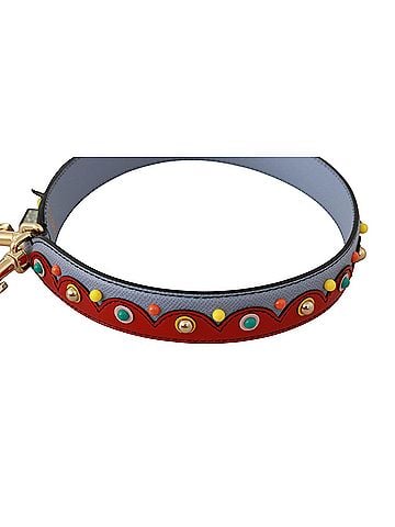 Dolce & Gabbana Basic Blue Handbag Accessory Leather Shoulder Women's Strap (view 1)