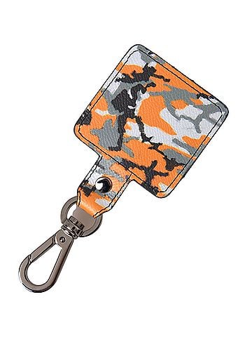 Dolce & Gabbana Basic Multicolor Camouflage Print Leather Metal Airpods Women's Case (view 2)