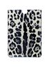 Dolce & Gabbana Basic 100% Leather Solid Black White Leopard Pattern Leather eBook Cover Tablet Women's Case One size - photo 2