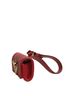 Dolce & Gabbana Basic 100% Leather Solid Red Black Leather Devotion Heart Strap Airpod Women's Case One size - photo 2