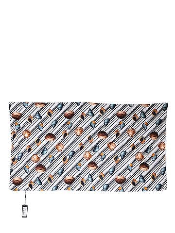 Dolce & Gabbana Basic Multicolor Stripes Seashells Beach Women's Towel (view 1)