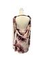 Errant Ivory Purple White Cocktail Dress Size M - photo 2
