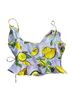 Zara 100% Polyester Floral Multi Color Sleeveless Blouse Size M - photo 2