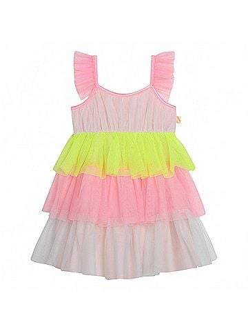 Billie Blush Baby Layered Tulle Dress (view 1)