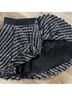 Milly Checkered-gingham Tweed Black White Casual Skirt Size 4 - photo 5