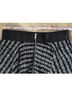 Milly Checkered-gingham Tweed Black White Casual Skirt Size 4 - photo 7
