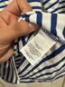 Vineyard Vines Stripes White Blue 3/4 Sleeve Blouse Size XS - photo 5