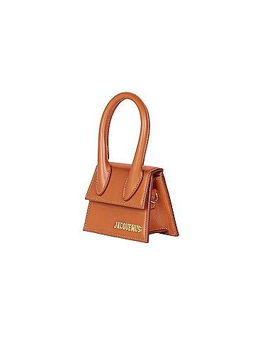 Jacquemus Le Grand Chiquito Bag Leather Brown Calfskin Handbag (view 2)
