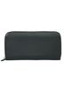 Prada 100% Leather Solid Black Saffiano Wallet Leather Black Leather Wallets Accessory One size - photo 1