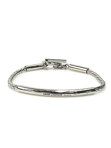 Saint Laurent Saint Laurent bracelet in silver, unisex, h31876k (view 1)
