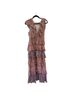 Oliphant Multi Color Pink Cocktail Dress Size M - photo 1