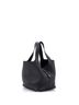 Hermès 100% Leather Black Picotin Lock Bag Clemence MM One size - photo 3