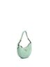 Prada 100% Leather Green Arque Half Moon Hobo Leather Small One size - photo 3
