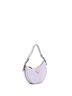 Prada 100% Leather Purple Arque Half Moon Hobo Leather Small One size - photo 3