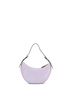 Prada 100% Leather Purple Arque Half Moon Hobo Leather Small One size - photo 4
