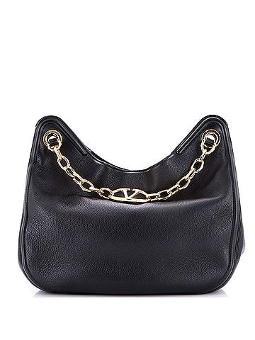 Valentino Garavani VLogo Moon Tote Leather Medium (view 1)