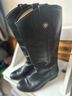 FRYE Solid Black Boots Size 8 1/2 - photo 3