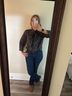 DKNY Print Multi Color Long Sleeve Blouse Size 10 - photo 8