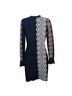 3.1 Phillip Lim Blue White Gold Wool Dress Size XS - photo 2