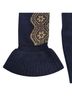 3.1 Phillip Lim Blue White Gold Wool Dress Size XS - photo 7