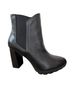 Adrienne Vittadini Solid Black Ankle Boots Size 7 1/2 - photo 1