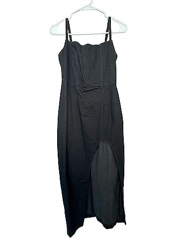 Reformation Reformation Grazia Denim Midi Dress Casual Dress (view 2)