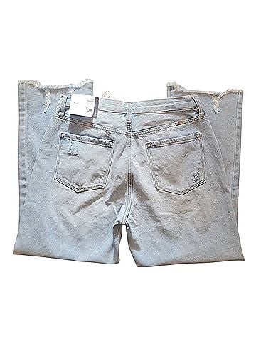 KANCAN JEANS Kancan Sierra High Rise Straight Cropped Jeans (view 2)