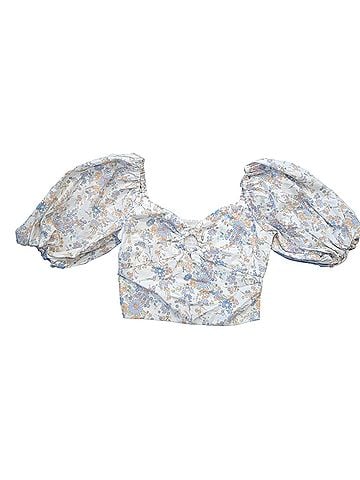 Abercrombie & Fitch Cropped Short Sleeve Top (view 2)
