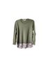 Ann Taylor LOFT Floral Green Multi Color Pullover Sweater Size S - photo 1