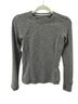 Lululemon Athletica Gray Long Sleeve Top Size 4 - photo 1