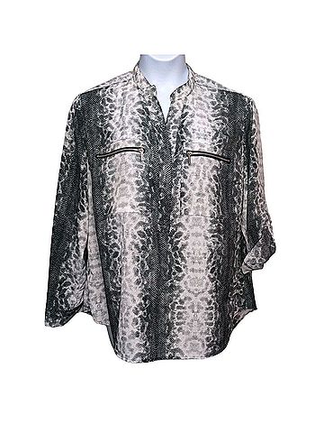 Michael Kors Long Sleeve Blouse (view 1)