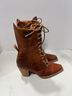 Free People 100% Leather Brown Boots Size EU 36 - photo 6