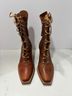 Free People 100% Leather Brown Boots Size EU 36 - photo 4