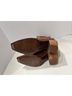 Free People 100% Leather Brown Boots Size EU 36 - photo 9