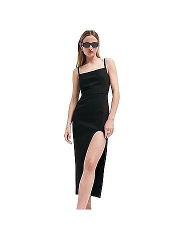 Reformation Reformation Grazia Denim Midi Dress Casual Dress (view 1)