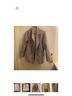 Alex Mill Checkered-gingham Blue White Blazer Size XS - photo 3