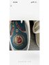 Diesel Multi Color Ivory White Sneakers Size 8 - photo 8