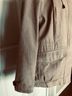 Jones New York Solid Plaid Brown Coat Size L - photo 4