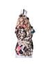 Just Cavalli Floral Animal Print Graphic Multi Color Short Sleeve Blouse Size XS - photo 5