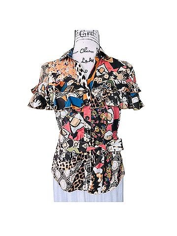 Just Cavalli Short Sleeve Blouse (view 1)