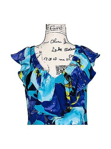 Trina Turk Short Sleeve Blouse (view 2)