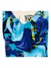 Trina Turk Floral Blue Multi Color Short Sleeve Blouse Size S - photo 4
