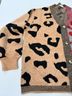 Bibi Animal Print Multi Color Casual Sweaters Size L - photo 3