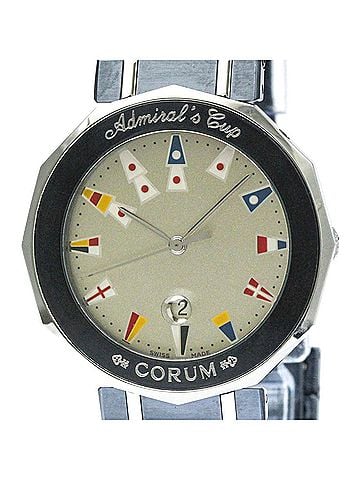 Corum CORUM Admirals Cup Stainless Steel Quartz Mens Watch 99.810.30 Polished (view 1)