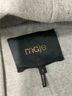 Maje Solid Gray Coat Size 1X - photo 5