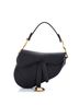Christian Dior 100% Leather Black Saddle Handbag Leather Mini One size - photo 1
